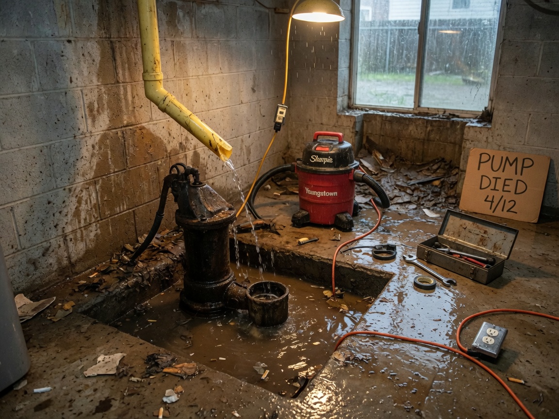 Common Sump Pump Repair Triggers After Heavy Ohio Valley Rains